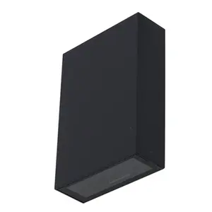 Arandela Cube Slim 4w 3000k Preto 140 Lumens IP65 Bivolt 9683 - Gaya