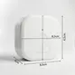 Caixa de Passagem Box 85 Branco CBOX85B - Maxxbox