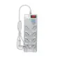 Filtro de Linha com Protetor Contra Surtos DPS 8 Tomadas 10A LCF 026776 - Clamper