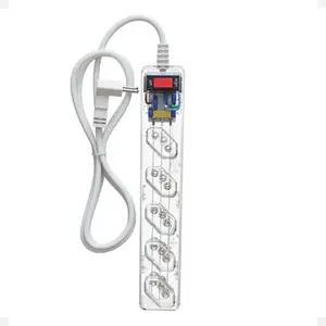 Filtro de Linha com Protetor Contra Surtos DPS 5 Tomadas 10A LCF 275v 023460 - Clamper