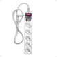 Filtro de Linha com Protetor Contra Surtos DPS 5 Tomadas 10A LCF 275v 023460 - Clamper