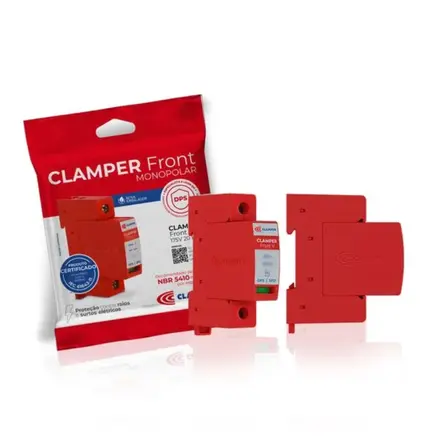 Dispositivo de Proteção de Surto Frontal Monopolar 275V 45KA