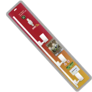 Kit Com 3 Spots Led 10W 6500K Bivolt Com Trilho De 1 Metro Branco 03787 - Ourolux