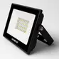 Refletor Led Slim 100W 3000K Bivolt Preto 03273 - Ourolux