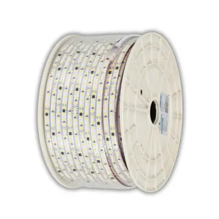 Kit 50 Metros Fita de Led Super Brilho 10w/m 4000k 127v Gaya + Conectores