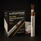 Cabo Coaxial Para CFTV RF 0,48/2,5 DBL + 2X26AWG branco Rolo Com 100 Metros - Megatron