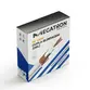 Cabo Coaxial Para CFTV RF 0,48/2,5 DBL + 2X26AWG branco Rolo Com 100 Metros - Megatron