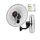 Ventilador Oscilante Parede 60cm Bivolt Preto - Venti Delta