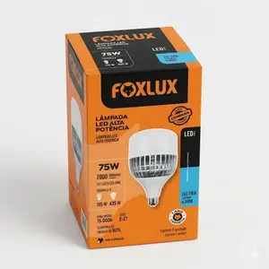 Lâmpada Led Alta Potência  75W 6500K E=27 Bivolt LED90.91 - Foxlux