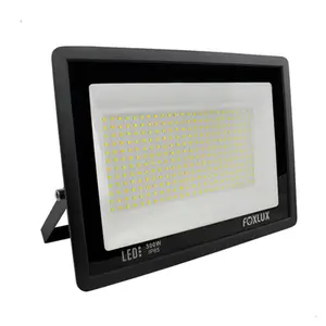 Refletor Led  300W 6500K Bivolt Preto LED38.17 - Foxlux