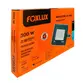 Refletor Led  300W 6500K Bivolt Preto LED38.17 - Foxlux