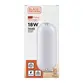 Luminária Tartaruga Oval Led 18W 6500K Bivolt - Black Decker
