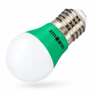 Lâmpada Superled G45 Bolinha Colors 2W Bivolt Verde 05431B - Ourolux
