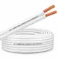 Fio Cordão Paralelo 300V 2x1,50mm Branco Rolo Com 100 Metros - Cobrecom