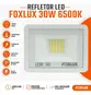 Refletor Led   30W 6500K Bivolt Branco LED38.35 - Foxlux