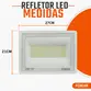 Refletor Led  150W 6500K Bivolt Branco LED38.38 - Foxlux