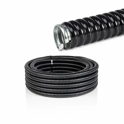 Sealtubo Eletroduto Flexível Revestido 3/4'' Preto 60 Metros - Ekoflex