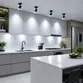 Spot Led Sobrepor Direcionável 12w 6500k Bivolt Preto LED92.61 - Foxlux