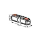 Conector Emenda Em Linha 2 Polos 0,20-4,00mm 221-2411 - Wago