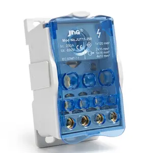 Bloco Conector de Distribuição 12 conexões ( 1+11 ) JUT 11-250A - JNG