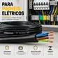 Cabo PP Flexível 500v 4x1,50mm Preto Rolo Com 100 Metros - Cobrecom