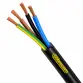 Cabo PP Flexível 500v 4x1,50mm Preto Rolo Com 100 Metros - Cobrecom