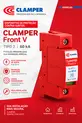Dispositivo de Proteção de Surto Frontal Monopolar 275V 60KA Classe II 026648 - Clamper