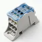 Bloco Conector de Distribuição  8 conexões ( 2+6 ) JUT 11-125A - JNG